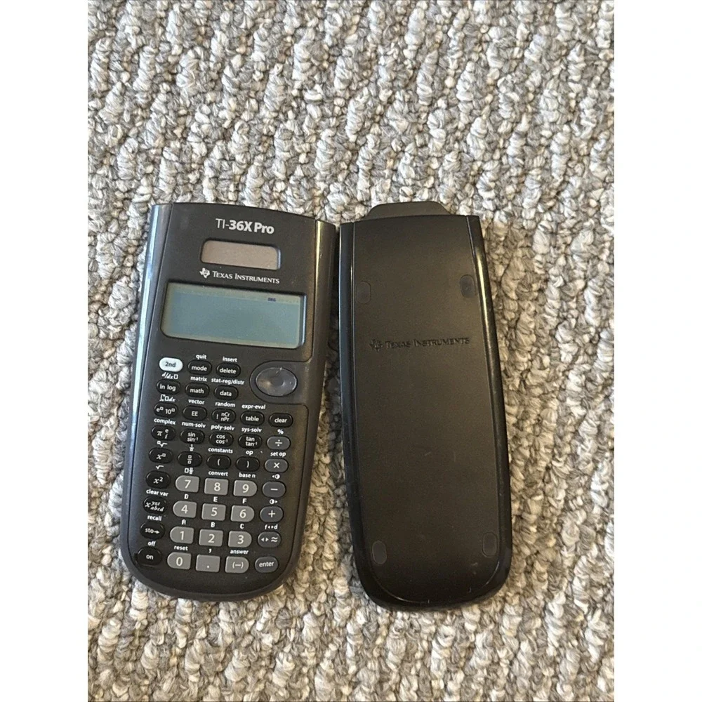Texas Instruments TI-36X‎ Pro Scientific Calculator Contains Battery